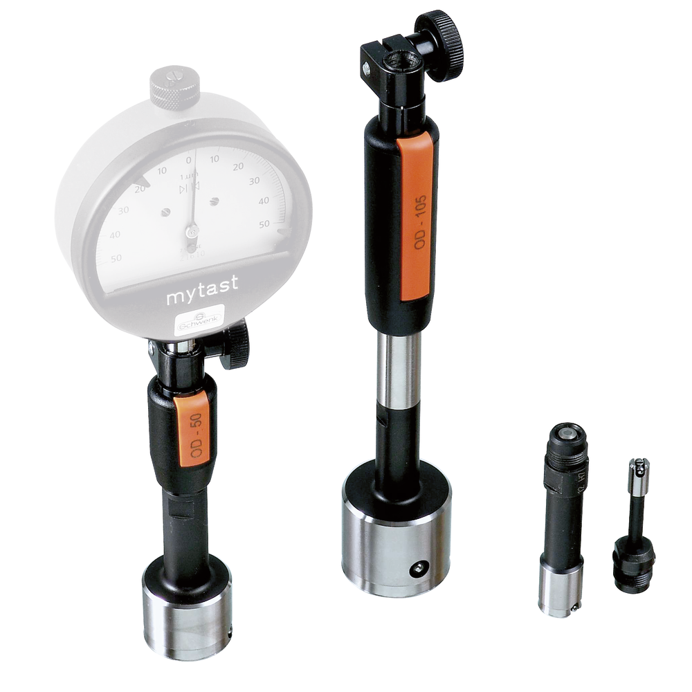 Bohrungsmessdorn OD Nennmaßbereich 3,1-6,0mm Stirnmaß h=1,5mm